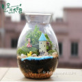 Terrarium de table en verre pour plantes